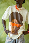 "Basquiat" Tee - Cream