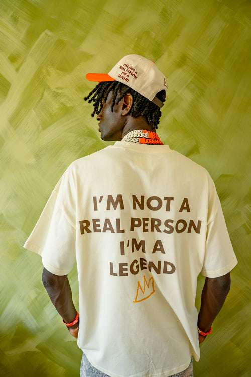 "Basquiat" Tee - Cream