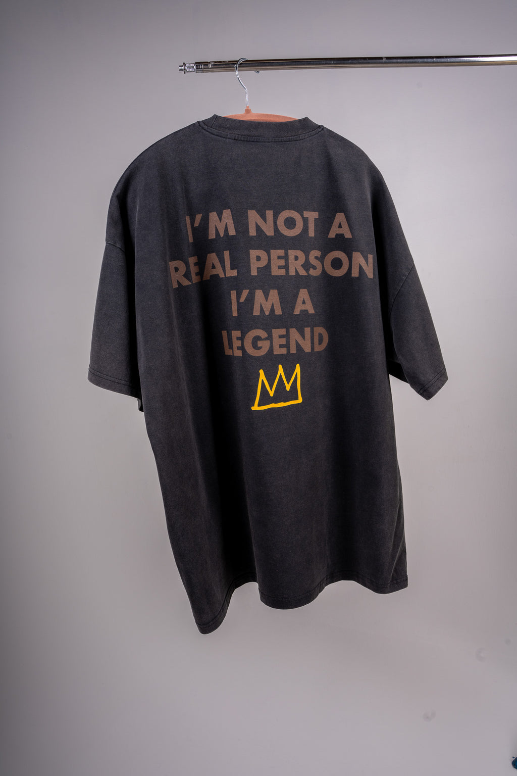 "Basquiat" Tee - Vintage Black