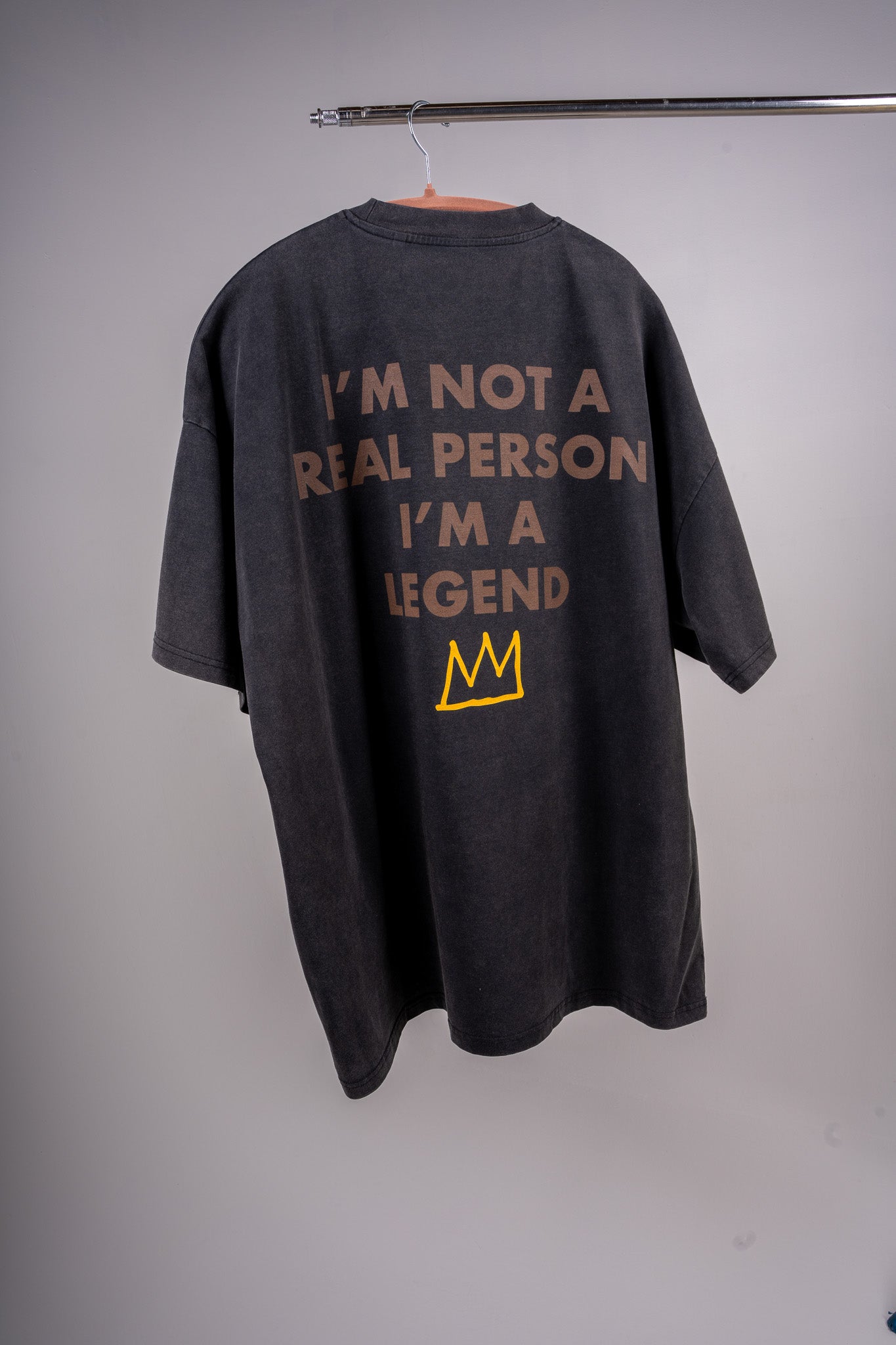 "Basquiat" Tee - Vintage Black