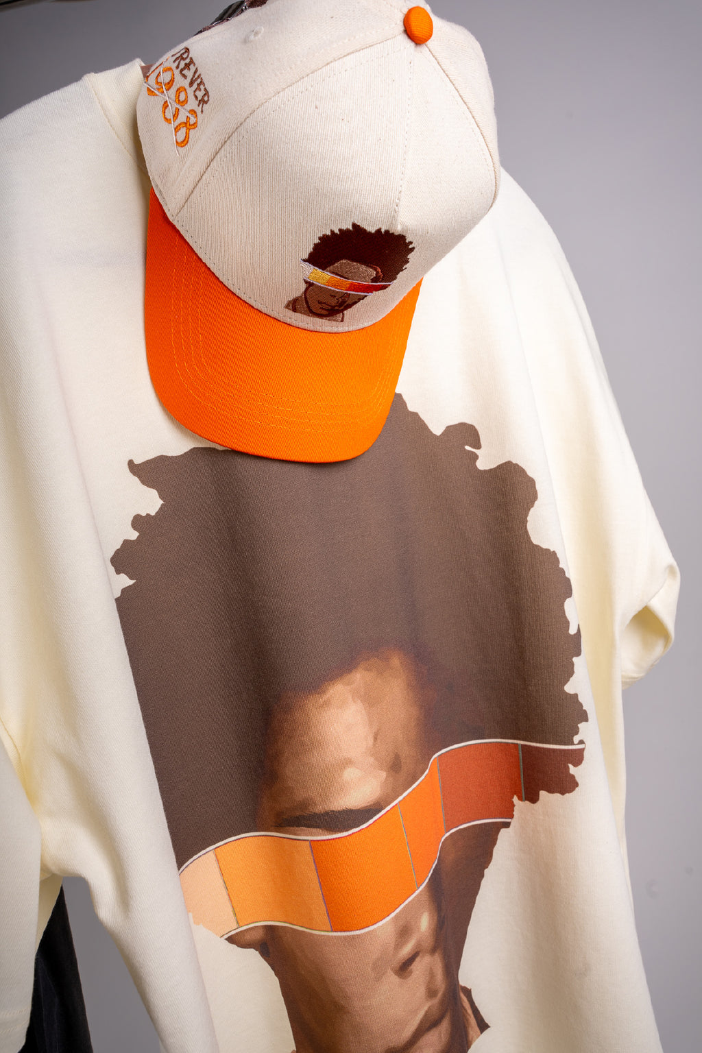 "Basquiat" Tee - Cream