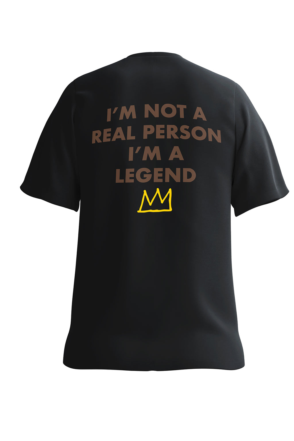 "Basquiat" Tee - Vintage Black