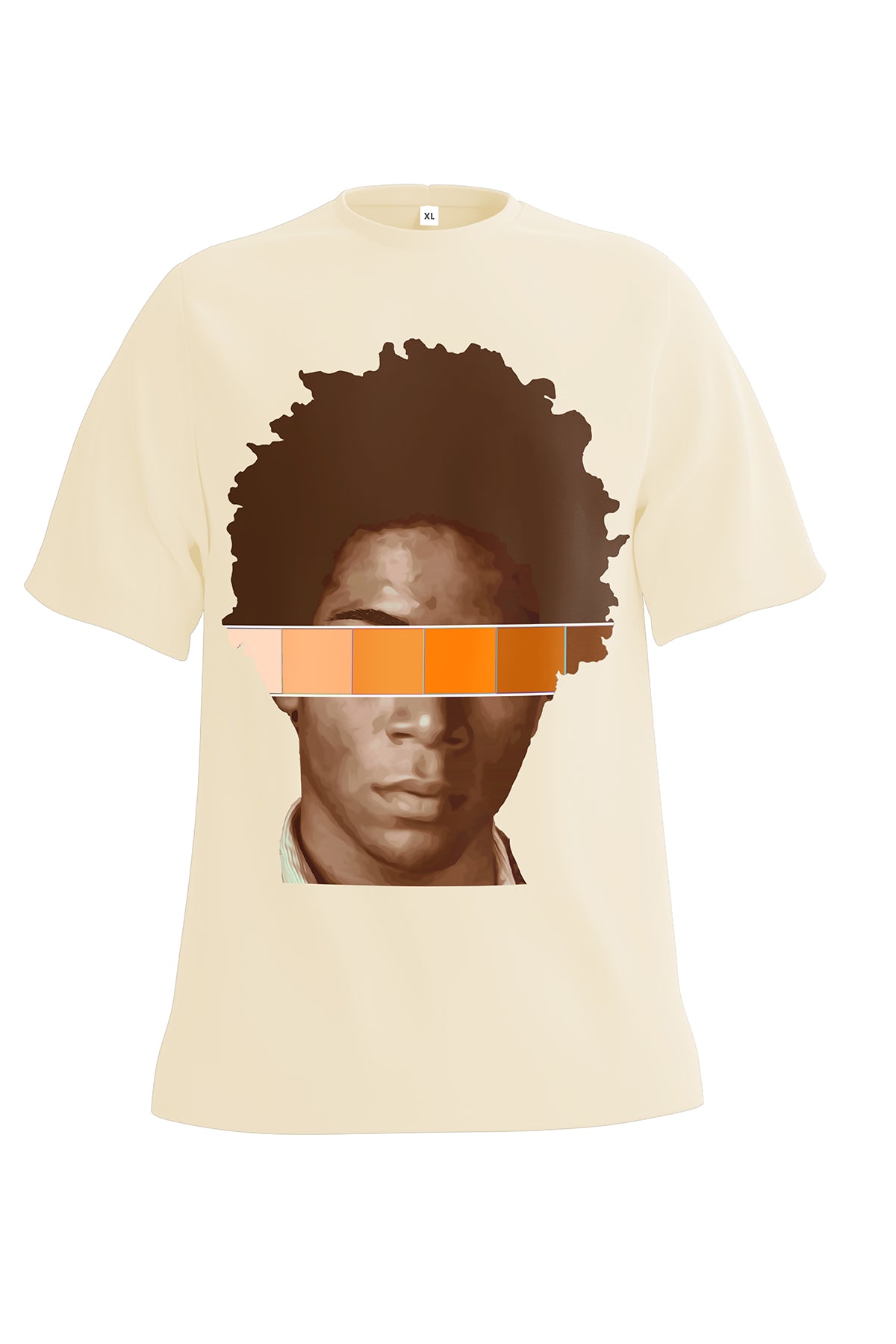 "Basquiat" Tee - Cream