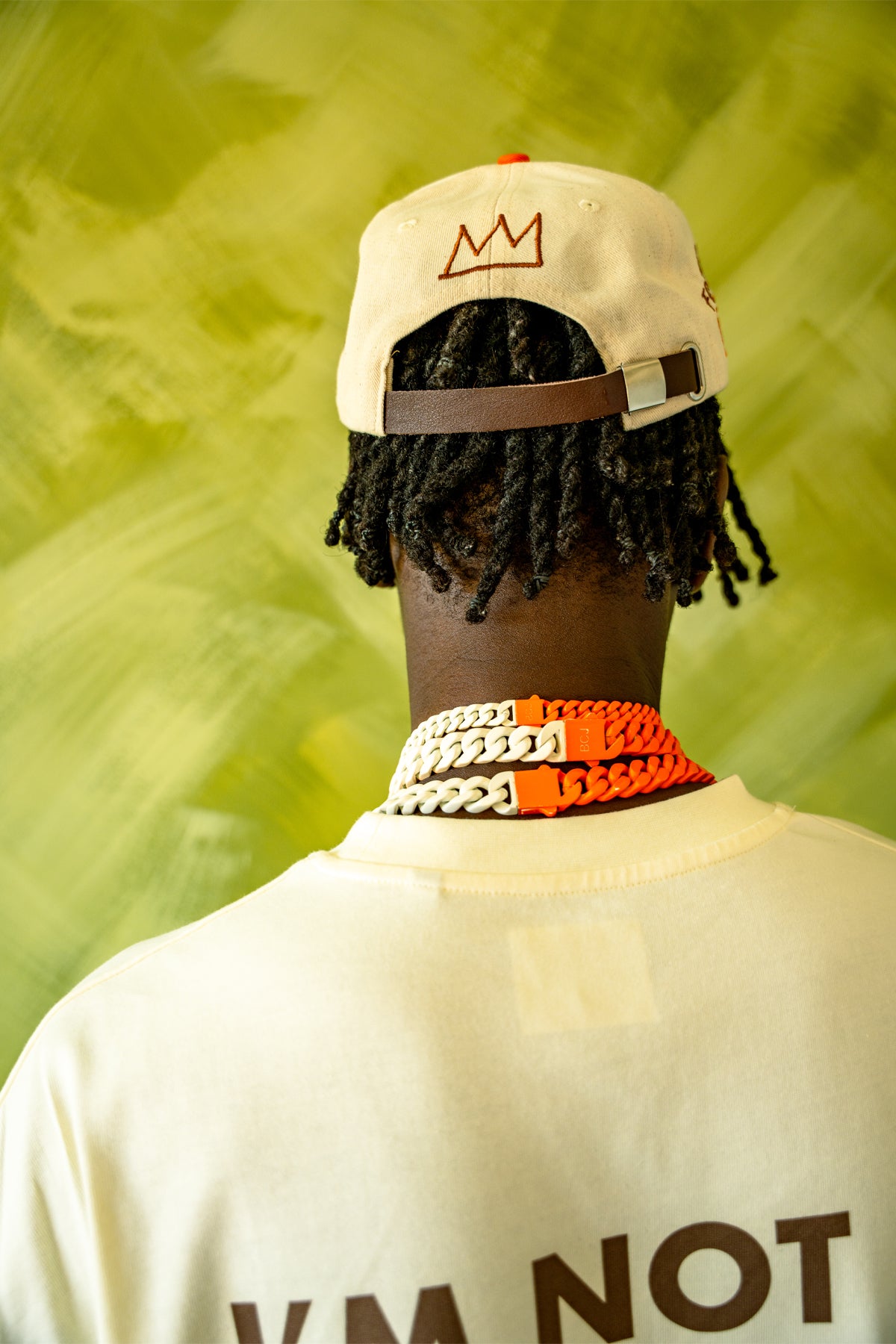 "BASQUIAT" HAT - CREME