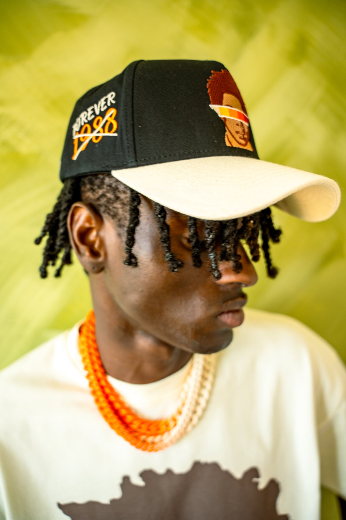 "BASQUIAT" HAT - NOIR