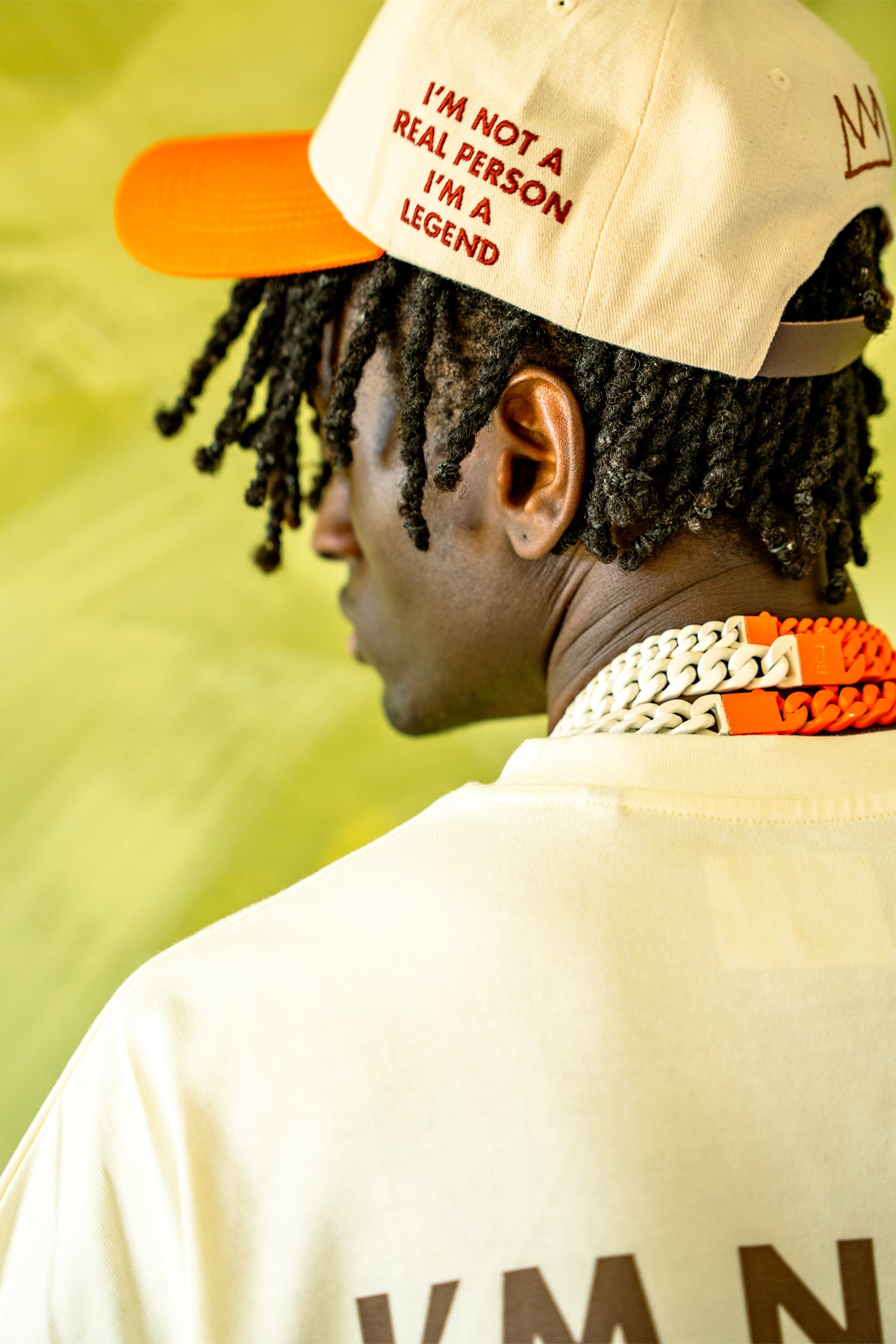 "BASQUIAT" HAT - CREME